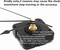 Wall Clock Movement Mechanism Repair Parts Replacement Kit Sweep Silent Movement,17 mm (43/64 inch) Shaft Length 9.5 mm (3/8 inch) Thread Length.
